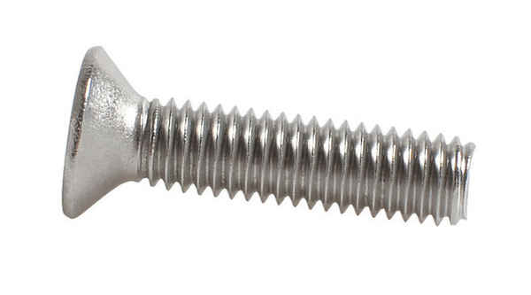 Vis torx à tête plate à tête fraisée en acier inoxydable 304 personnalisée GB2673 vis antivol