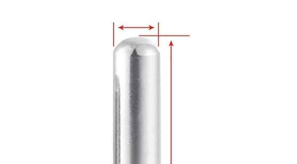 Fabrication de goupille cylindrique à tête ronde en acier inoxydable goupille de positionnement goupille fixe goupille pleine aiguille rouleau goupille ronde