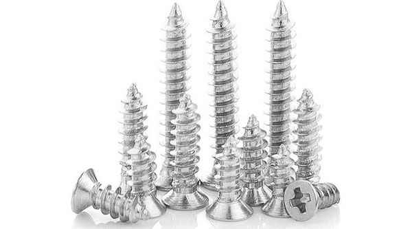 Alimentation vis autotaraudeuse à tête fraisée cruciforme vis à tête plate 3/8 5/8 1/4-20