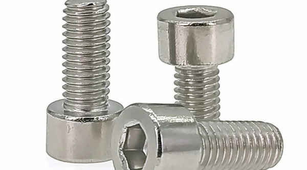 Usinage lisse tête cylindrique vis hexagonale tête chauve sans vis moletée boulon à tête creuse GB70 3/4